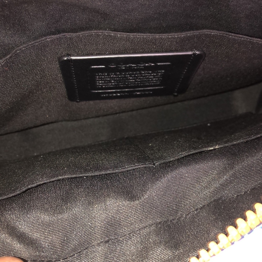 Coach Track Leather Crossbody Bag EUC - Picture 11 of 14